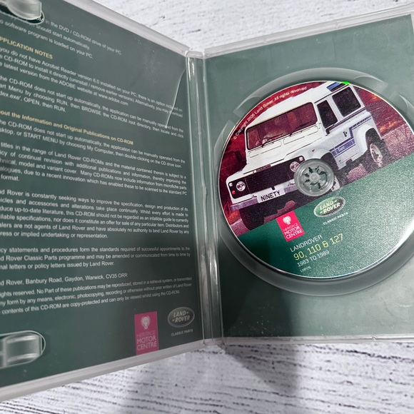 Vintage Rare Landrover Repair Manual on disc - Picture 7 of 9
